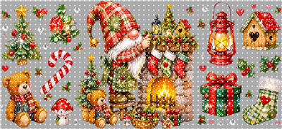 16oz Christmas-S  2169